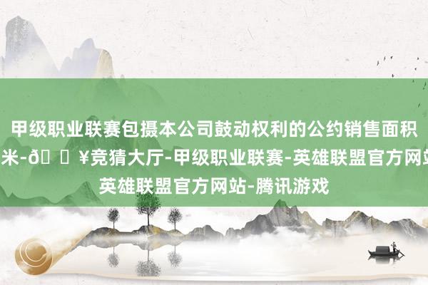 甲级职业联赛包摄本公司鼓动权利的公约销售面积39.8万平日米-🔥竞猜大厅-甲级职业联赛-英雄联盟官方网站-腾讯游戏